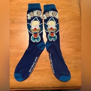 Simpsons themed socks